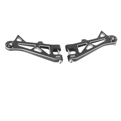 KYX Racing Aluminum Front Suspension Arm Set Upgrades Parts Accessories for 1/10 Rc Crawler Tamiya HOTSHOT II