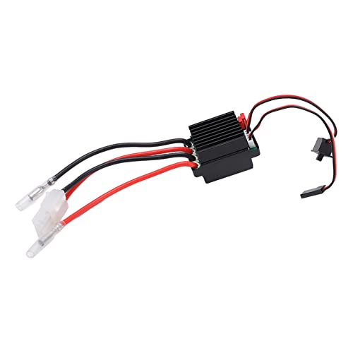 550 Brushed Motor with 320A Two Way Brushed ESC Combo for RC Crawler High Efficiency Power System Reliable Forward Reverse Control Fit for TRX4 Axial SCX10 and Compatible with Most 1 10 Scale Crawlers