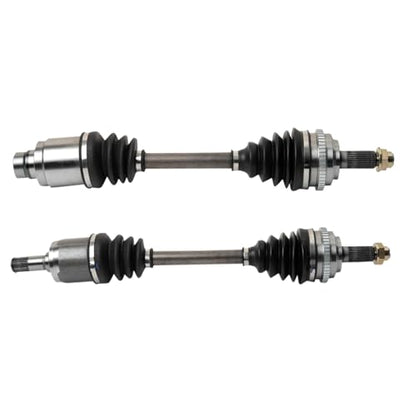 TRQ Front Driver and Passenger Side CV Axle Assembly Set 2 Piece Compatible with 2003-2005 Honda Civic Hybrid - style: CSA33730