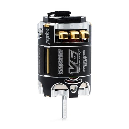 Surpass Hobby Rocket 540 V6 sensored Brushless Motor,Lower Resistance Brushless Motor for 1:10 RC Racing Car (Shaft 3.175, 13.5T kv) - size: 13.5T KV, style: 540-V6 Motor