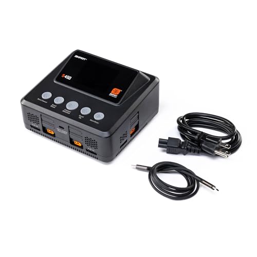 Spektrum S450 G2 AC/DC Smart Charger 4x50W Battery Charger, SPMXC3040