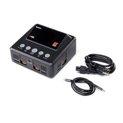 Spektrum S450 G2 AC/DC Smart Charger 4x50W Battery Charger, SPMXC3040