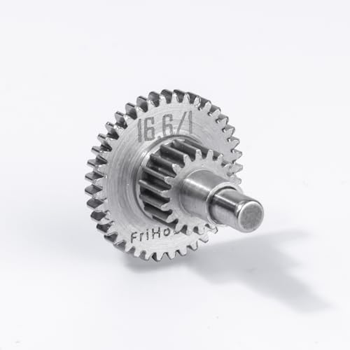 16.6:1 Stainless Steel Transmission Gear for TRX4M Stock Overdrive Gears Pinion Set Replacement 1/18 RC Crawler Truck - size: 16.6:1