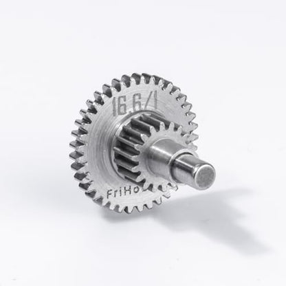 16.6:1 Stainless Steel Transmission Gear for TRX4M Stock Overdrive Gears Pinion Set Replacement 1/18 RC Crawler Truck - size: 16.6:1