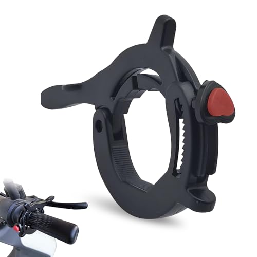 Motorcycle Cruise Control Assist, Motorcycle Throttle Lock with Silicone Protective Ring, Adjustable ID of 1.18-1.57" Motorcycles Cruise Control Throttle Clamp, Universal for Most Motorbike