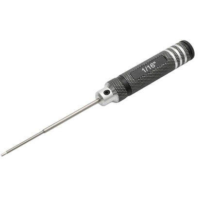 0.05" 1/16" 3/32" 5/64" SAE Hex Srewdriver with Anti-slip Handle Repair Tools Hexagonal Wrench Screw Driver for DIY Model Modified - color: 1 to 16inch