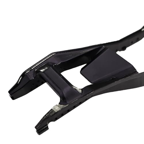 1/30 Aluminum Chassis Rails Frame for AXIAL SCX30 Ford Bronco 4X4 SCX30 Jeep Wrangler JLU 4X4 RC Crawler Car Upgrade Parts (Black) - color: Black