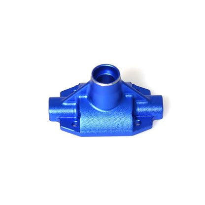 Aluminum Alloy Bridge Shell Cover RC Upgraded Parts for LOSI 1/18 Mini LMT 4X4 Brushed Monster Truck RTR-LOS01026 RC Car (Blue) - color: Blue
