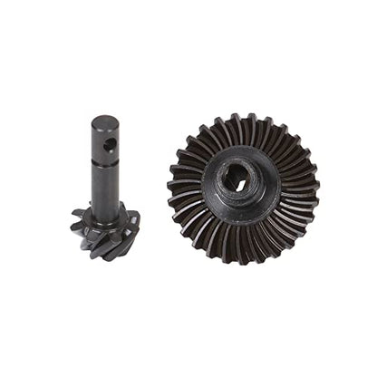 Heavy Duty Bevel Helical Overdrive Gear RC Car Bevel Gear 8T 24T/27T/30T/33T AR44 for 1/10 RC Rock Crawler Axial SCX10 II Axle Portal Spare Parts (27T 8T) - size: 27T 8T