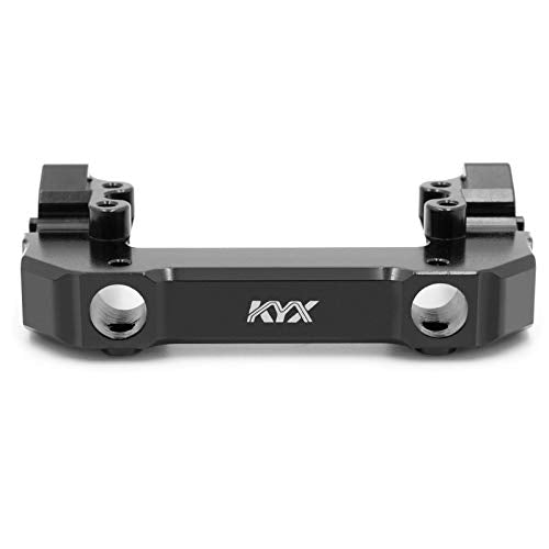 KYX Racing Metal Front Bumper/Servo Mount Upgrades Parts Accessories for RC Crawler Car Axial SCX10 III AXI03007 SCX10.3