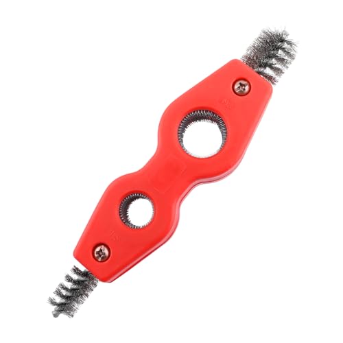 4 in 1 Car Battery Terminal Cleaning Brush with Ergonomic Handle | Portable Auto Battery Cleaner Brush Tool,Universal Car Batterys Cleaner Kit for Batterys Maintenance,Piping Engineering