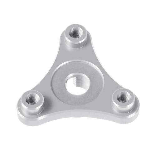 Aluminum Alloy 7075 Slipper Clutch Eliminator, Silver | Compatible with Tra-xxas E-Maxx E-Revo Summit T-Maxx 3.3 Revo 3.3 1/10, RC Car, Upgrade Parts - color: Silver