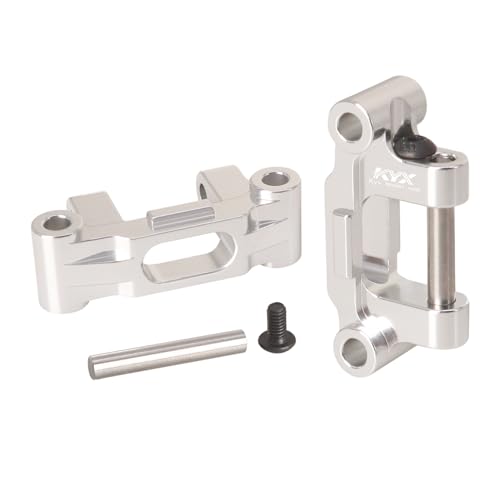 KYX Racing Aluminum Front Steering Knuckles C Hub Mount Upgrades Parts Accessories for 1/10 RC Crawler Tamiya Hornet-EVO