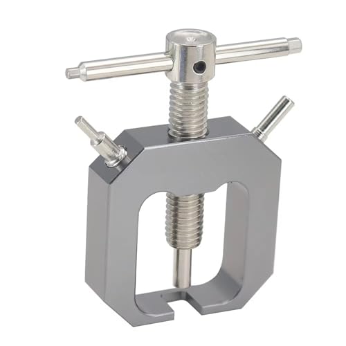 RC Car Assortment for Traxxas Trx4 for Axial Scx10 for Hsp rc Car Motor Gear Puller Tooth Extractor Metal Pinion Remover Professional Tool(Gray) - color: Gray