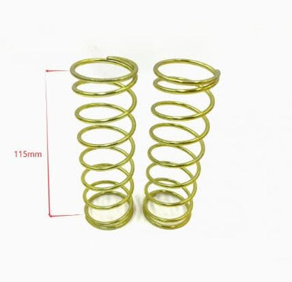 LOSB2964 4pcs Shock Springs for 1/5 Spring Length 115mm-135mm, Spring Roughness 2.9mm for Losi 5IVE-T 2.0 Off Road Truck ROFAN 5T