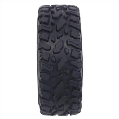Compatible with B-1 B-24 C-14 C-24 B-16 1/16 Crawler Car Truck Spare Parts 4Pcs Rim Tire Tyre RC Assortment