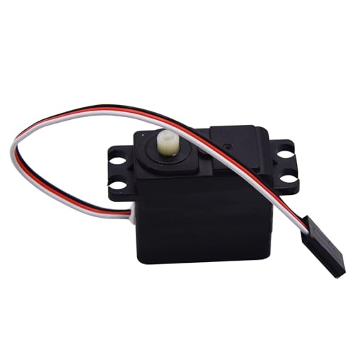 Blomiky 3 Wires 14701B Servo and 14702B Servo Saver Assembly Set for MJX 1/14 Scales H14BM 14209 14210 14301 14211 RC Trucks/ 14210 Servo