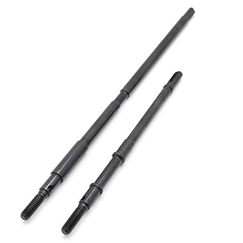 LCX Racing 1/10th RC Crawler Car AR60 OCP Hard Steel Rear Axle Drive Shaft Dogbone Straight Shaft for Axial Wraith RR10 SMT10, Upgrades Parts Accessories