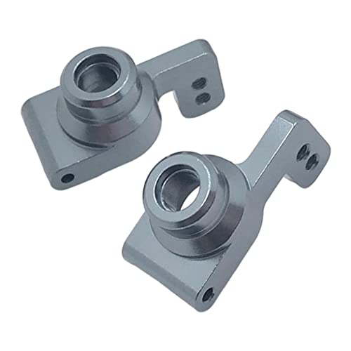 2/Set RC Car Metal Rear Axle Carrier Spare Parts Set for WLtoys 144001 1240191 24018 - Weight Metal - Upgrade Performance and Durability - Easy to Install - - Titanium - color: Titanium