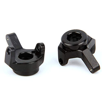 LCX Racing 1/24th RC Crawler Car CNC Machined Aluminum Steering Knuckle Set for Axial AX24 XC-1 SCX24, Upgrades Parts Accessories