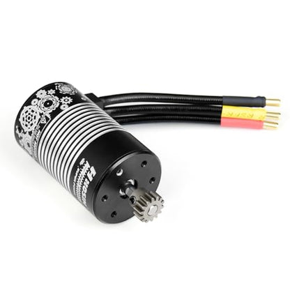 Hosim 3660 3100KV Brushless Motor 1/8 RC Car High Speed Waterproof Motor MSDJ-3660/X25-DJ36 for X27, Most of 1:8 Scale RC Truck Update Parts