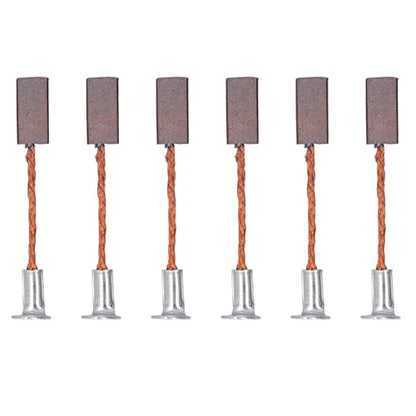 6pcs RC Carbon Motor Brush Climbing Car Brush Motor Replacement Part 35mm for 540 550