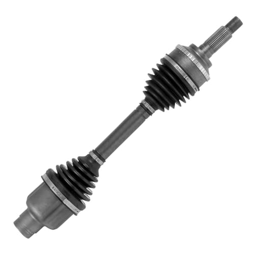 Detroit Axle - 21 1/2" Front Right CV Axle for 2001-2012 Ford Escape w/ABS | 2001-2009 Mazda Tribute 2005-2011 Mercury Mariner, Passenger Side CV Axle Drive Shaft 2005 2006 2007 2008 2009 Replacement - size: 67B_AX/Single