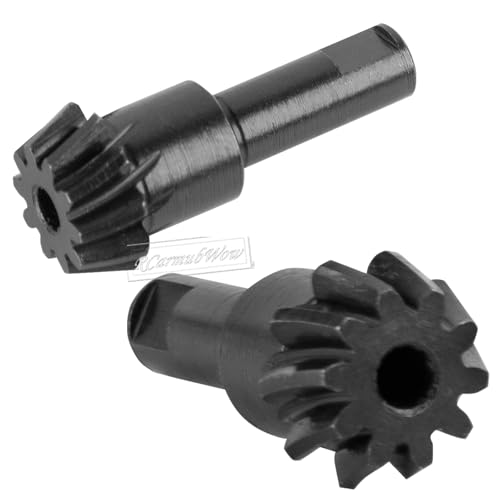 RC Steel Diff Gear 43T 10T Gearbox Differential Gears Upgrades Part for 1/8 Kraton/Outcast/Notorious/Talion 6S BLX EXB,1/7 Mojave 6S BLX EXB,43T Main Gear,Replace ARA310979,ARA310980