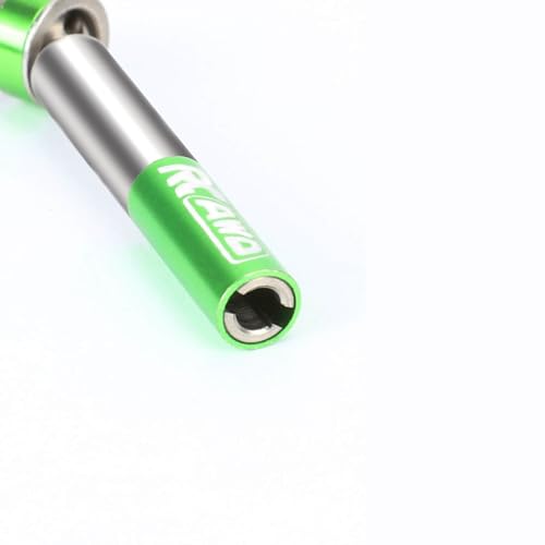 RCAWD Second Version TRX4M Center CVD Driveshaft for 1/18 TRX4M Drive Shaft Series Upgrades Part Green - color: Green