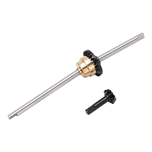 Aluminum Alloy Front Axle Differential, RC Metal Differential Kit Compatible with WPL C14 C24 C34 C44 B14 B16 B24 B36, High Performance Modifiion Part for RC Cars