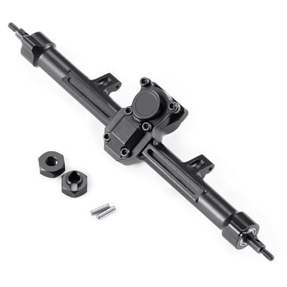 Aluminum Rear Axles +4mm Extended for Axial SCX24 Deadbolt JLU C10 Gladiator 1/24th RC Crawler Car Upgrades Parts - color: Rear Axle