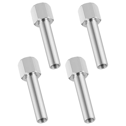 MOHERO Metal Center Nuts for 1/10 RC Crawler Car SCX10 Wraith 12mm Wheel Hub Hex Drive Adaptor 25mm Extension (25mm) - color: 25mm