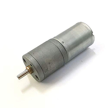DC Motor 12V DC Motor Geared Electric Motor Mini 5Rpm 25mm High Torque 370 Brushed Low Speed Control for Car Boat Robot
