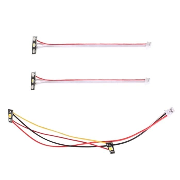 RC Front Rear Lamp Group Compatible with LDRC LD1802 1/18 RC Car Spare Parts Upgrade Accessories RC Car Front and Rear Light RC Accessory Lighting System