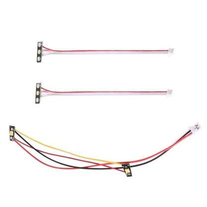 RC Front Rear Lamp Group Compatible with LDRC LD1802 1/18 RC Car Spare Parts Upgrade Accessories RC Car Front and Rear Light RC Accessory Lighting System