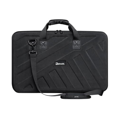 RAYMACE Lightweight Molded EVA Storage Case, DJ Controller Case | Shockproof Foam and Shoulder Strap(22.8x14.6x3.5Inch) - size: 22.8 x 14.6 x 3.5 Inch