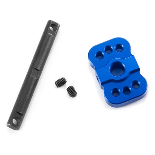 Aluminum Differential Locker Spool Diff Case Mounts for 1/10 Scale Tra-xxas Slash 2WD Rustler Stampede VXL Bandit Car Truck Upgrades Parts (Blue) - color: Blue
