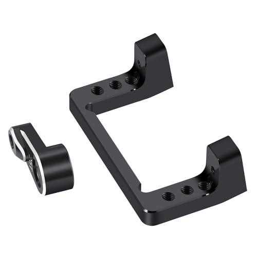 QUE-T Aluminium Servo Mount with Servo Arm for LOSI 1/16 Mini-B 2WD Buggy