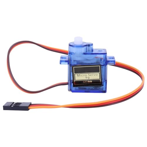 6Pcs SG90 9g Micro Servos Motor Kit for Arduino Projects,RC Car Robot Helicopter Airplane Controls Boat, Mini Servo Applications - color: 6 Pcs