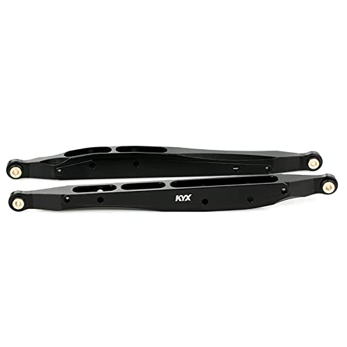 KYX Racing Stainless Steel Rear Trailing Arms Linkage Link Set Upgrades Accessories for RC Crawler Car Axial RBX10 RYFT