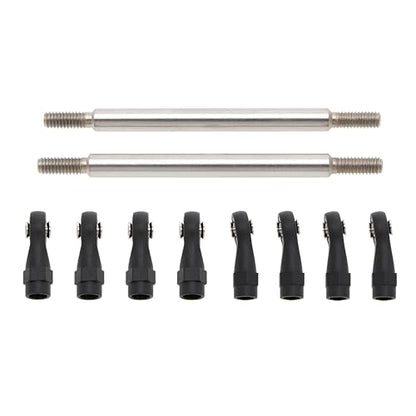 MEUS RACING 1/10 Links Steel Chassis Links Kit for Traxxas TRX4 Axial SCX10 Tamiya CCO1 Redcat Gen8 1/10 RC Crawler (70mm) - size: 70mm