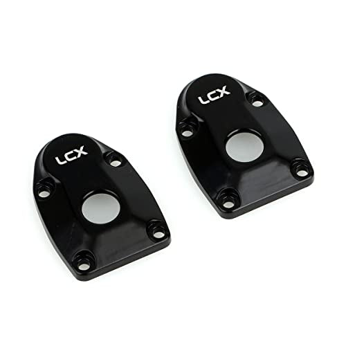 LCX Racing 1/10th RC Crawler Car Portal Axles Cover Plates Portal Housing Portal Axle Cap for Axial SCX10 III AXI03007 Capra UTB10，Upgrades Parts Accessories