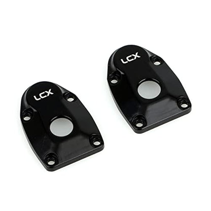 LCX Racing 1/10th RC Crawler Car Portal Axles Cover Plates Portal Housing Portal Axle Cap for Axial SCX10 III AXI03007 Capra UTB10，Upgrades Parts Accessories