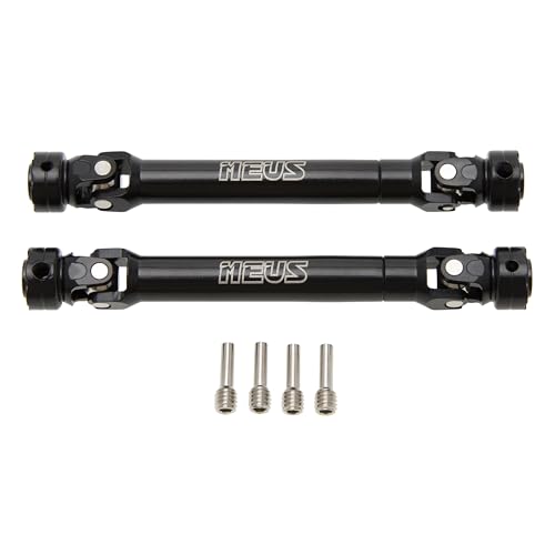 MEUS RACNIG 2pcs SCX10 Driveshafts for 1/10 RC Crawler Axial SCX10/Tamiya CCO1/Redcat Gen8 etc.. (94mm) - color: 94mm