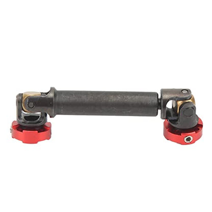 Universal Drive Shaft, Long Lasting Reliable Stainless Steel Driveshaft for 1/10 1/14 Scale RC Cars and Trucks 70-90mm, Durable Upgrade for RC Enthusiasts Off-Road Racing and Crawling