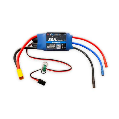 80A RC Electric Speed Controller ESC for Brushless Motors 5.5v 4A UBEC with XT60 & 3.5mm Bullet Plugs - style: 80 Amp - XT60