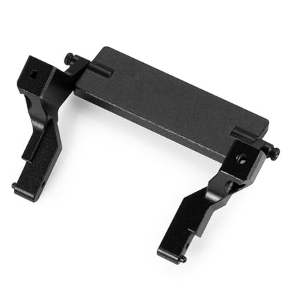Aluminum Alloy RC Rear Body Shell Mount for 1/24 Axial SCX24 Base Camp Upgrade, 9g/Set, Black