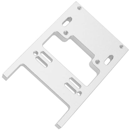 Metal Steering Servo Mount Fixed Bracket & Rear Bumper Trailer Hook Compatible with WPL B1 B14 B16 B24 B36 1/16 RC Car Upgrade Parts