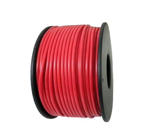 TUOFENG 22 AWG Solid Core Wire - Breadboard Jumper, Red 100ft - size: 22 AWG solid wire red 100ft