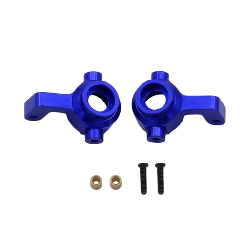for Buggy for Remo for Hobby Smax 1631 1635 1651 1655 1/16 Metal for Swing Arm Axle Mount C Base Steering Group Cup RC Car Upgrade Parts RC Car Parts(Blue,Steering Cup) - color: Blue, size: Steering cup